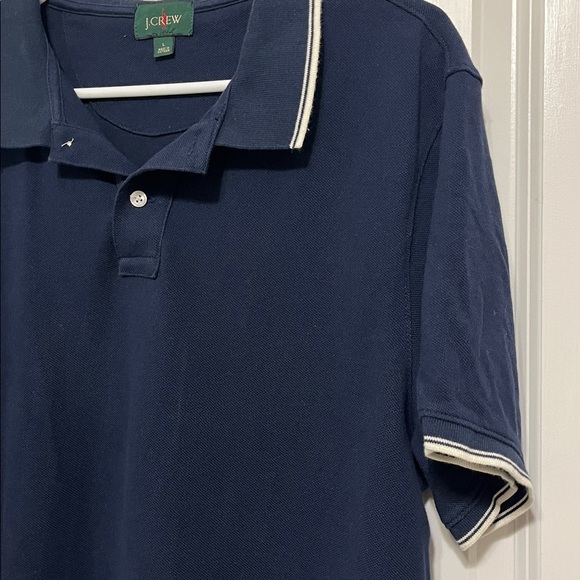 J. Crew Classic Pique Polo Shirt Sz Large - Picture 3 of 8